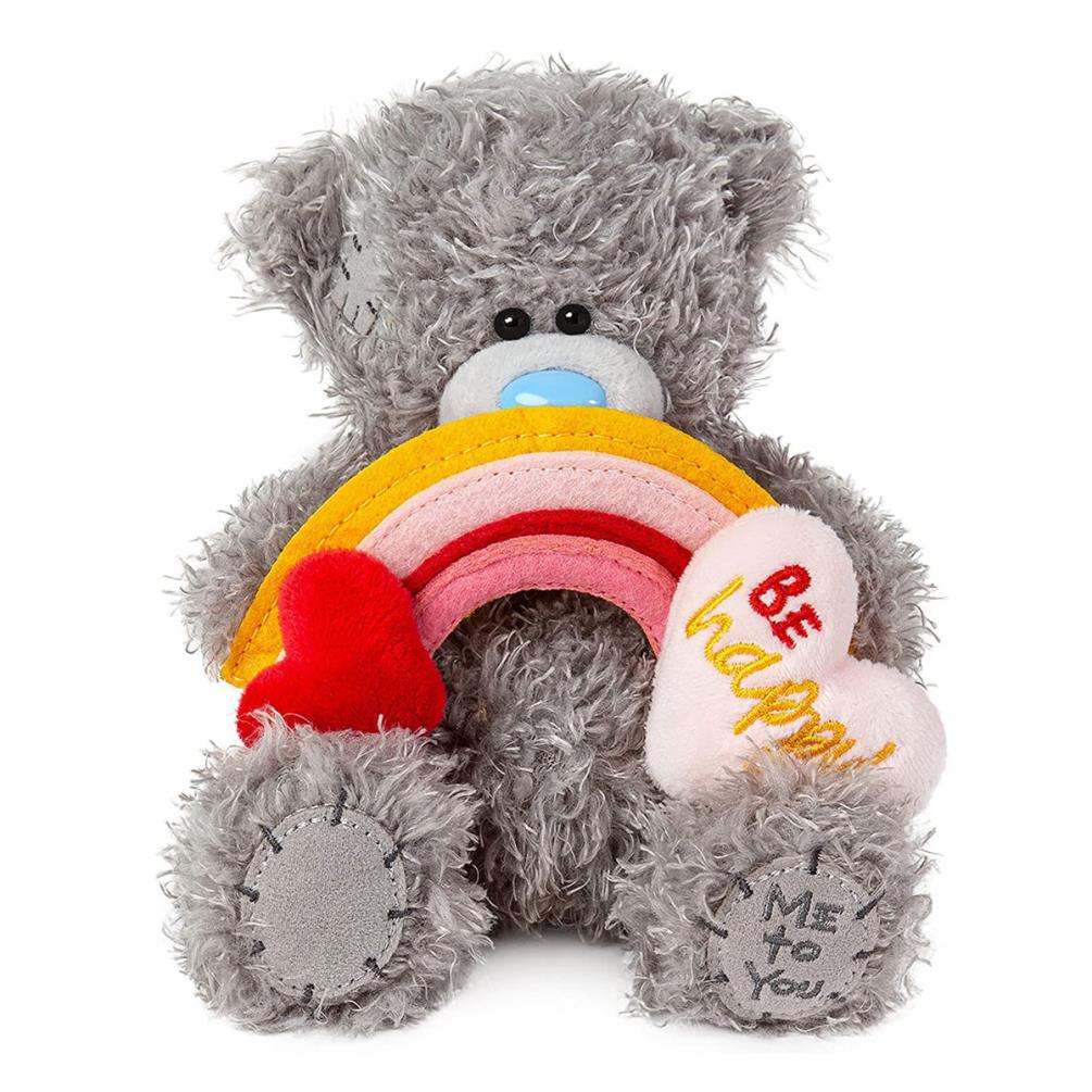 7" Be Happy Rainbow Me to You Bear Extra Image 1